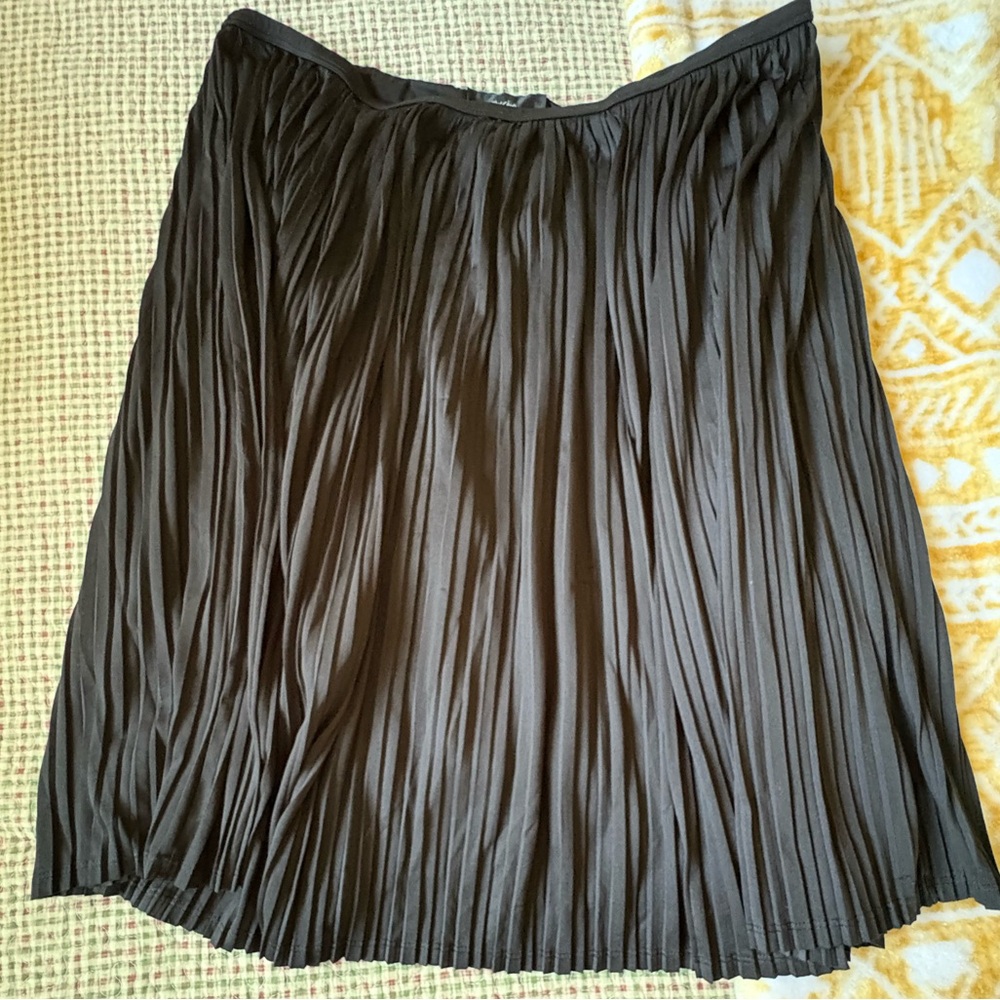 Mossimo Black Pleated Skirt